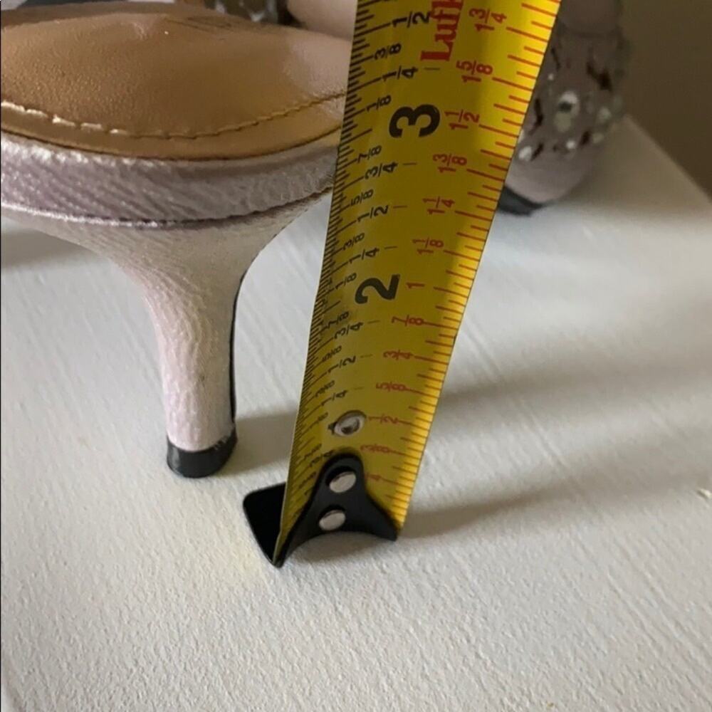 J Renee Odelette Size 7M Women’s Slingback Satin And Mesh Pumps NEW - Picture 4 of 11